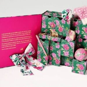 Lilly Pulitzer 12 Days of Christmas Gift Box. NEW. N/S home.